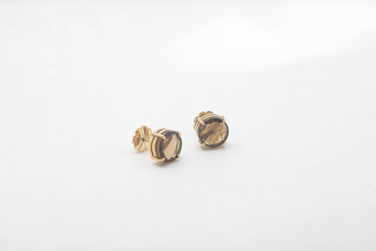 Aretes con 2 cuarzo