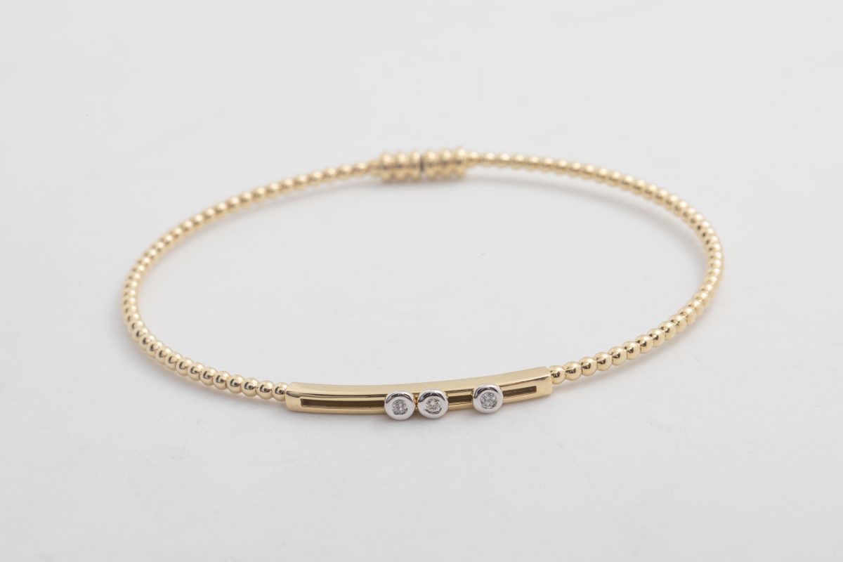 Pulsera con diamantes