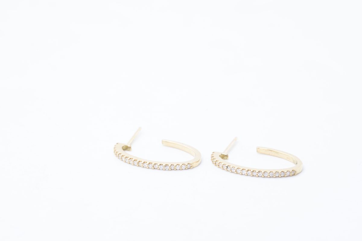 ARETES CON BRILLANTES