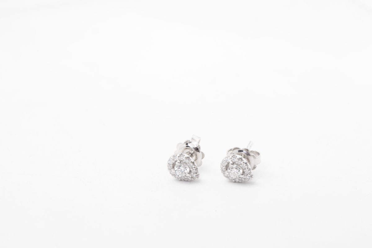 ARETES CON BRILLANTES