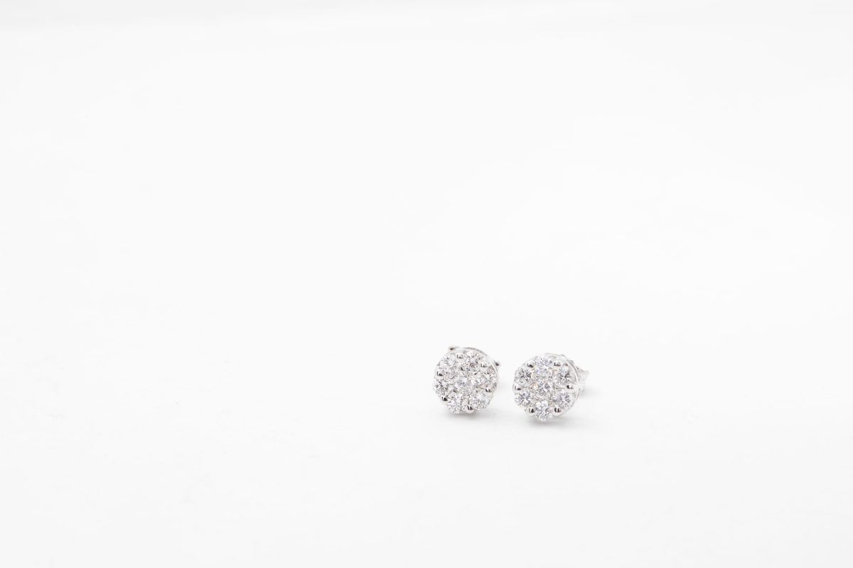 ARETES CON BRILLANTES