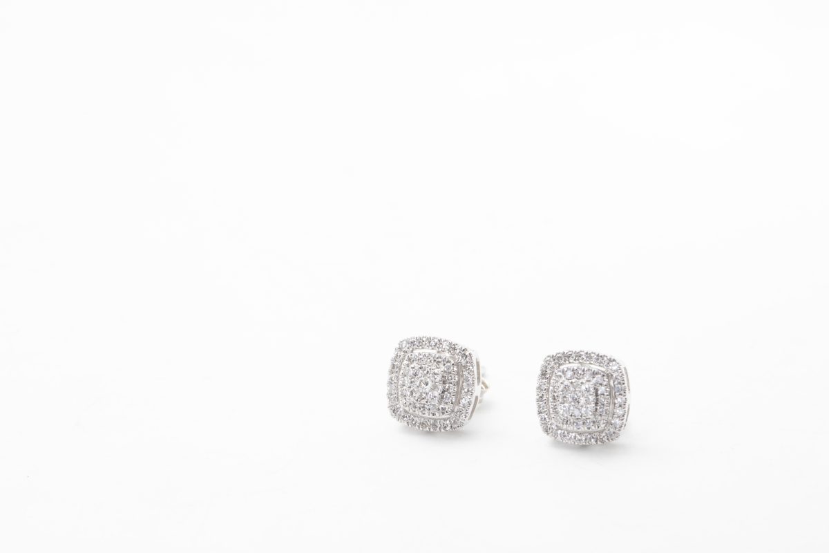 ARETES CON BRILLANTES