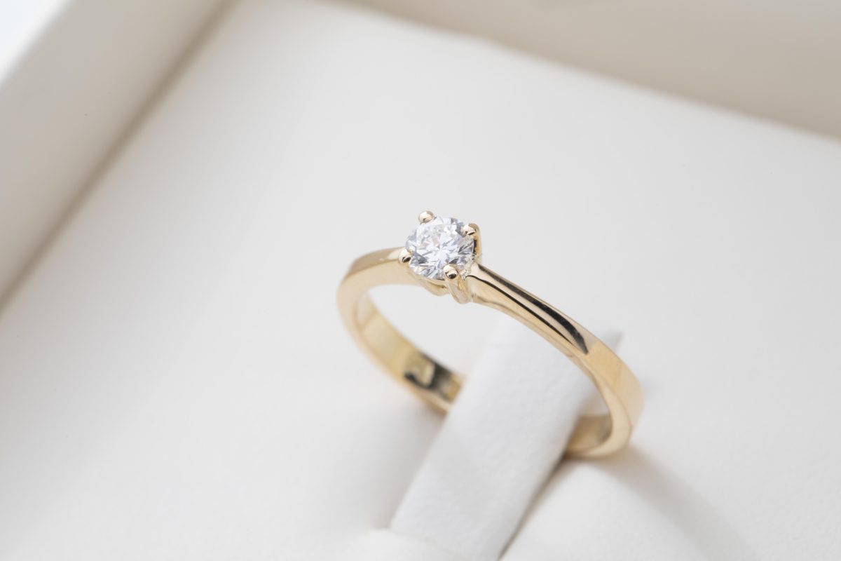 Anillo de compromiso 0.25Ct