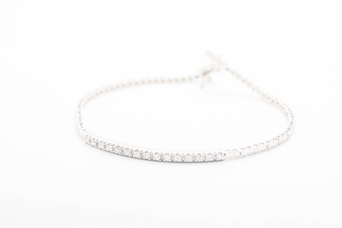 Pulsera con diamantes