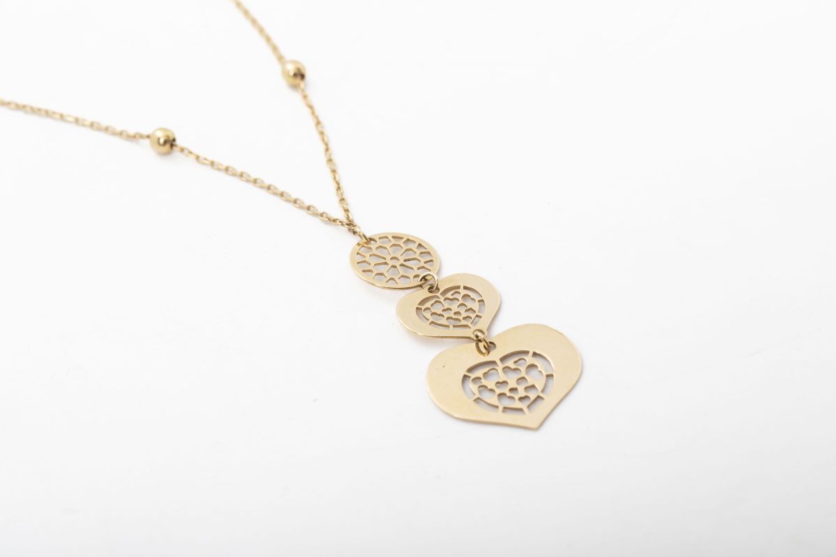 Collar corazones