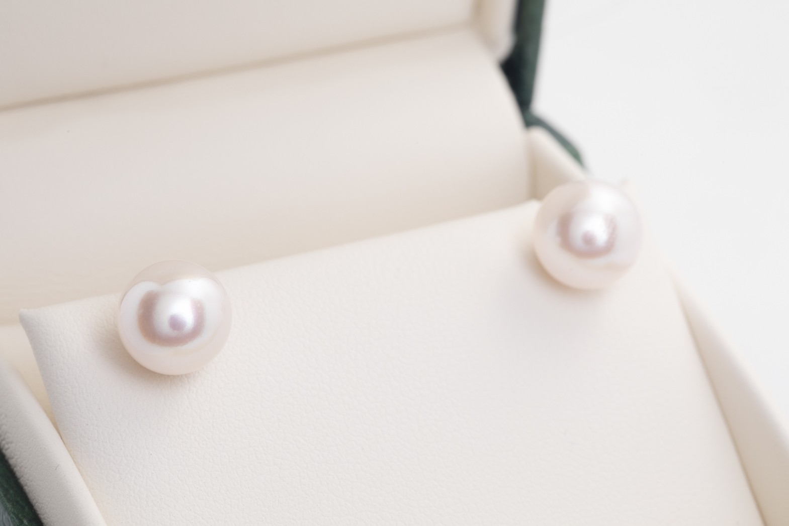 Par de aretes perlas