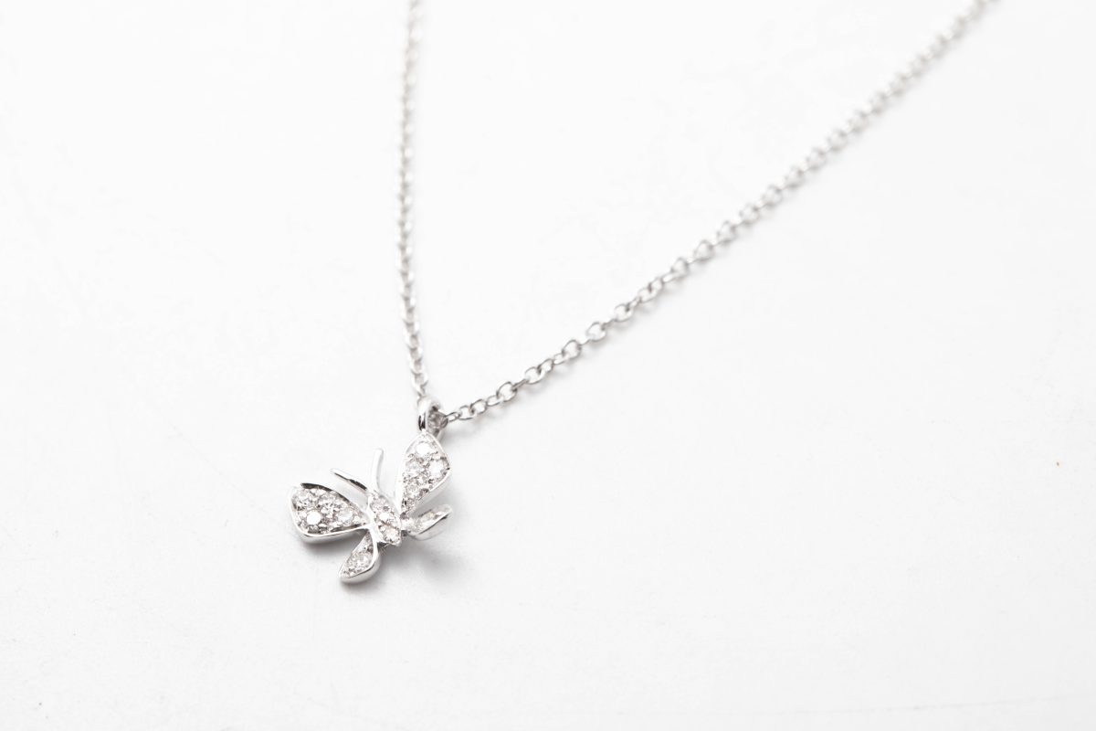 Collar Moraglione mariposa con diamantes