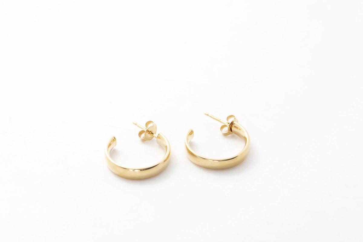 Argollas en oro amarillo