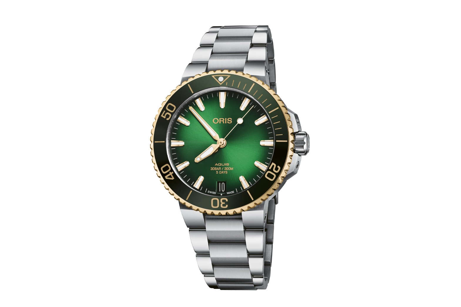 Aquis Date Calibre 400 Bicolor
