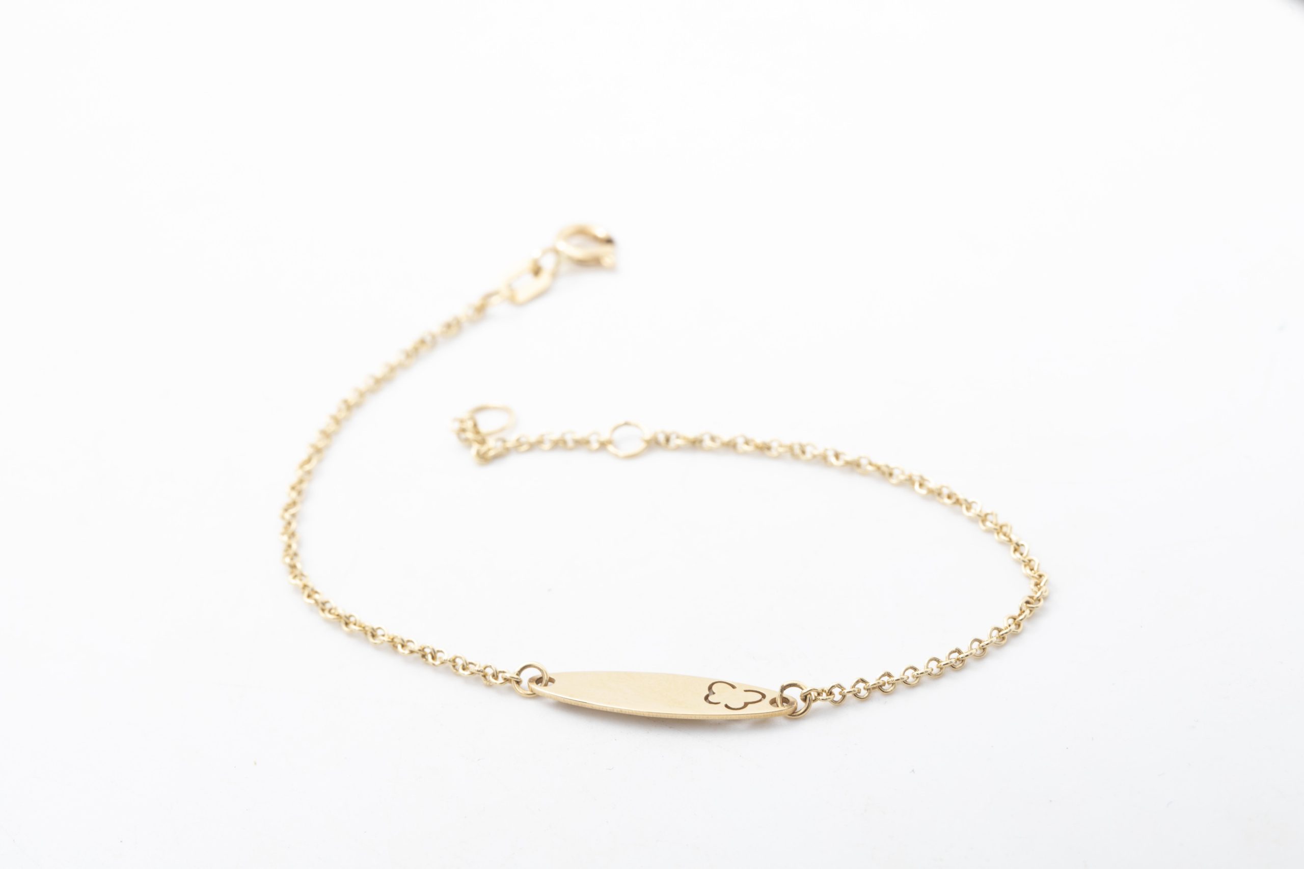 Pulsera con placa