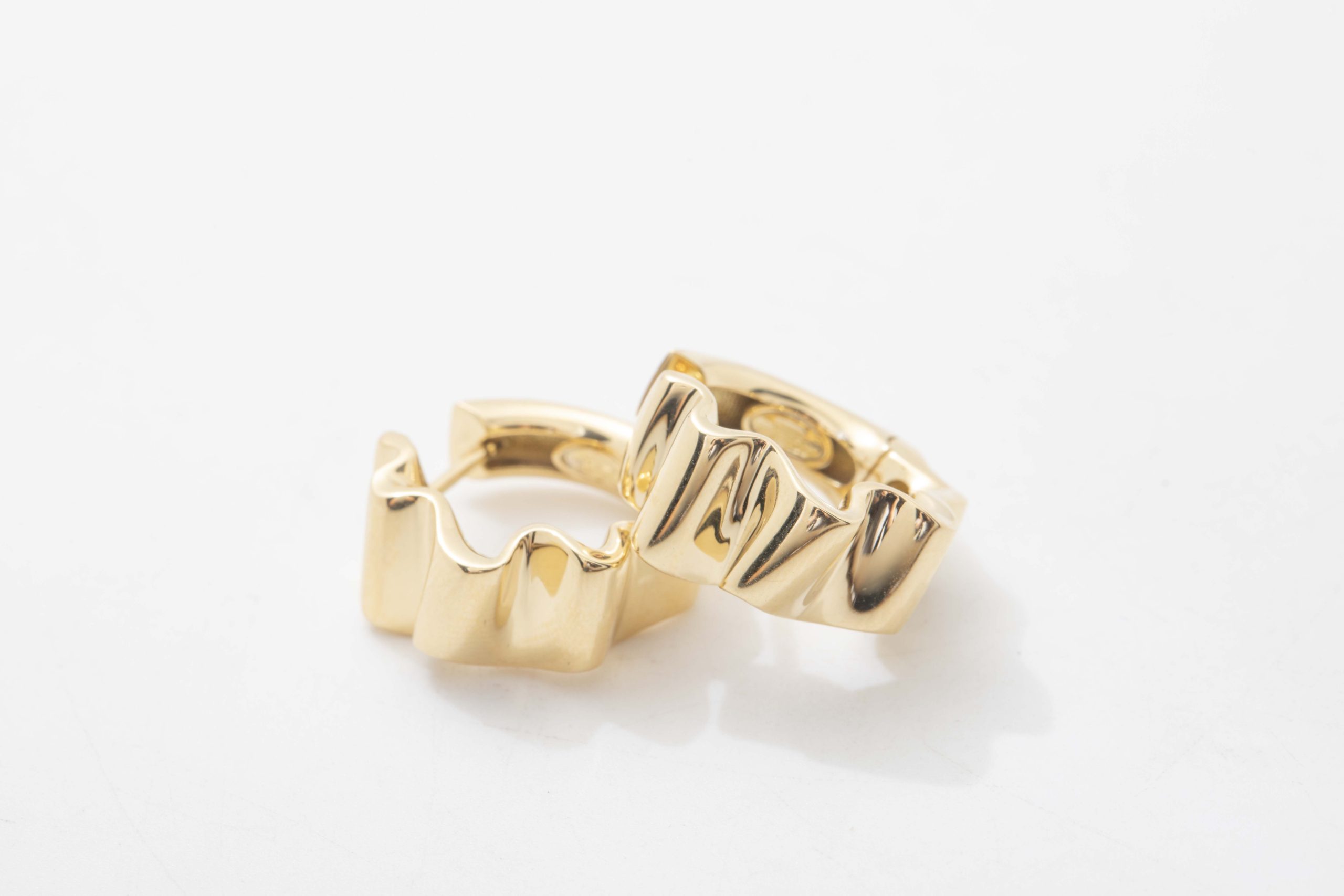 Argollas con textura