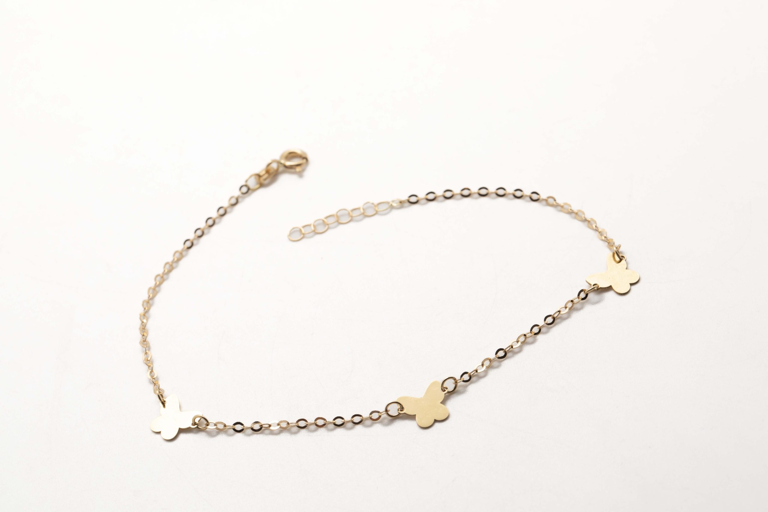 Pulsera con tres mariposas