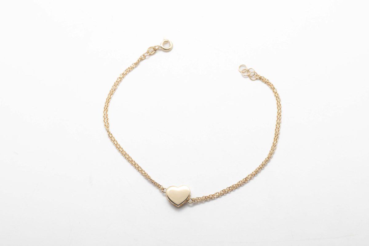 Pulsera con un corazón