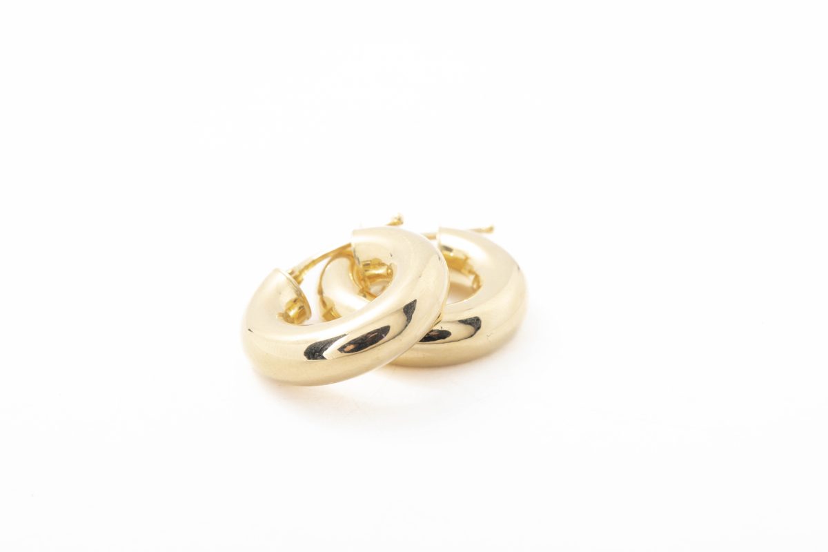 Argollas en oro amarillo