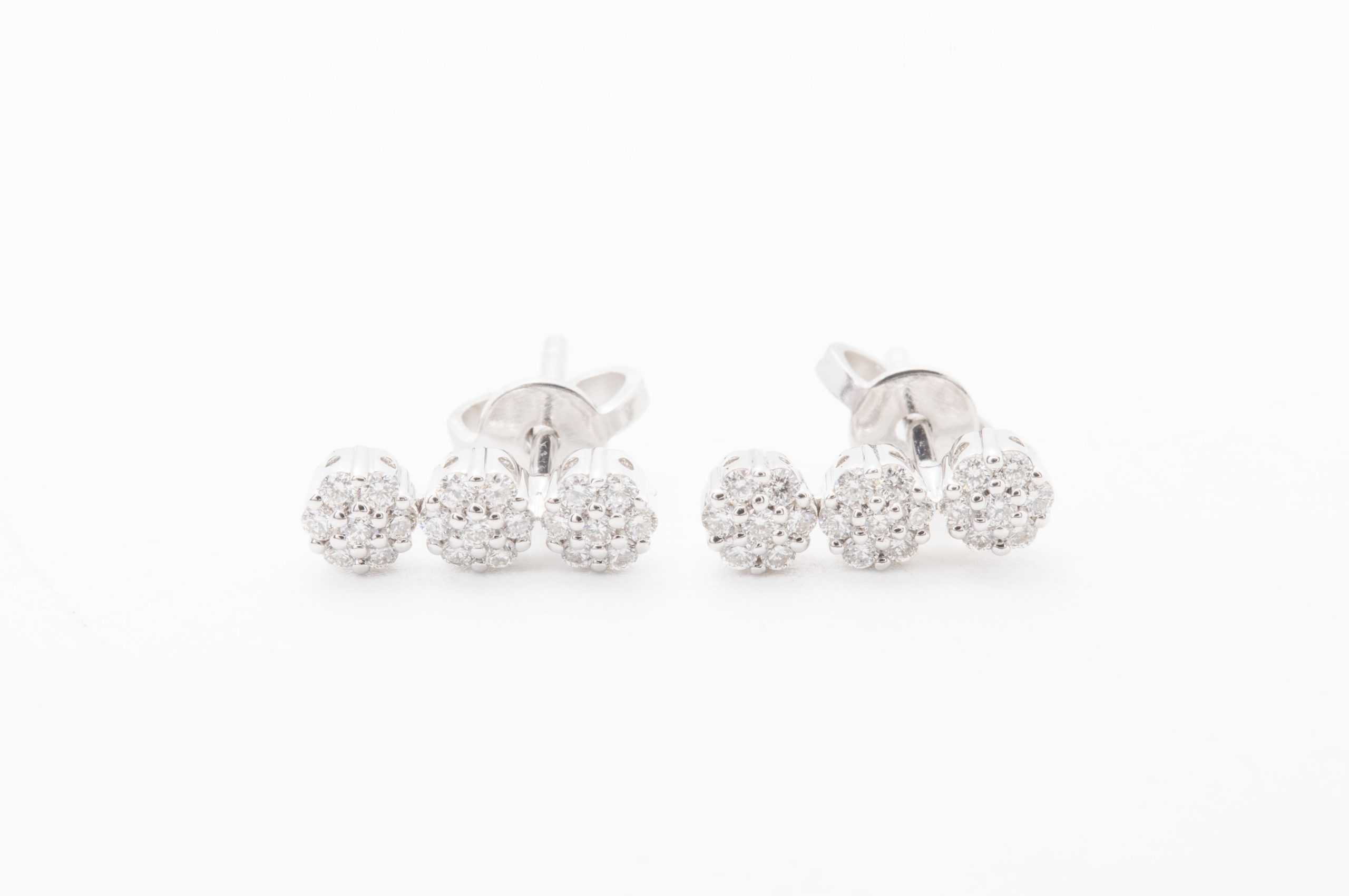 ARETES CON BRILLANTES