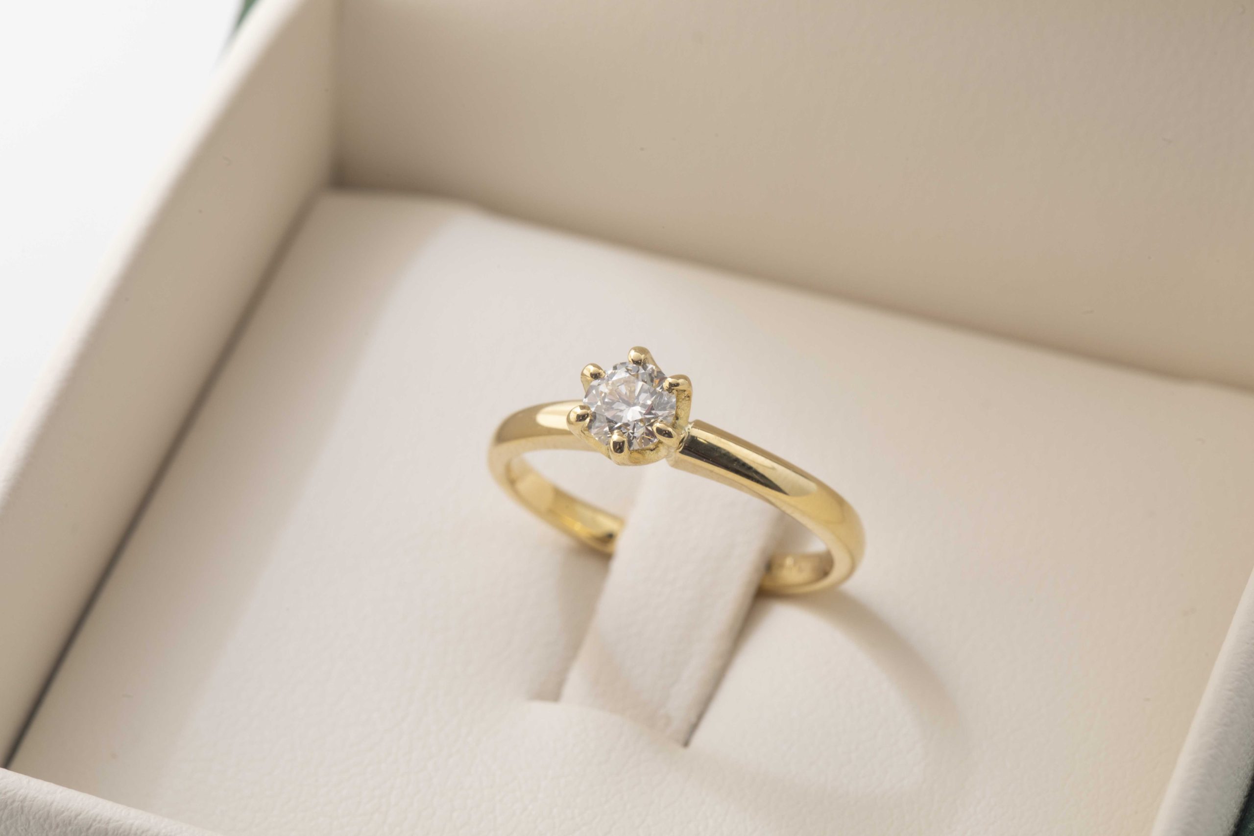 Anillo de compromiso 0.38Ct