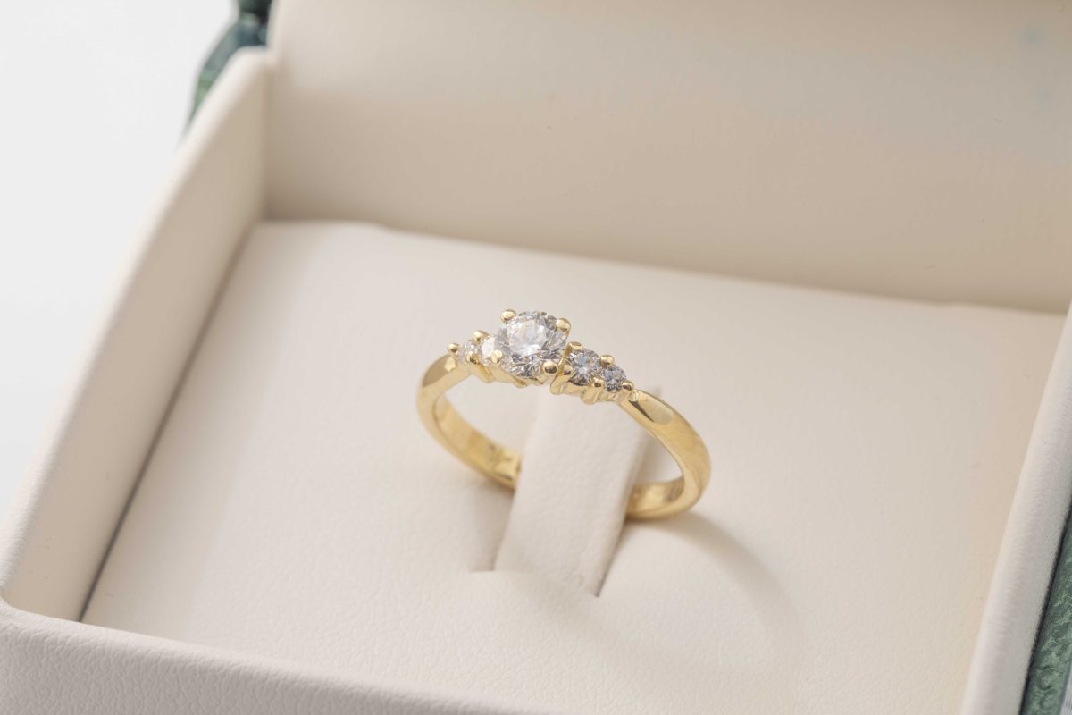 Anillo de compromiso 0.37Ct