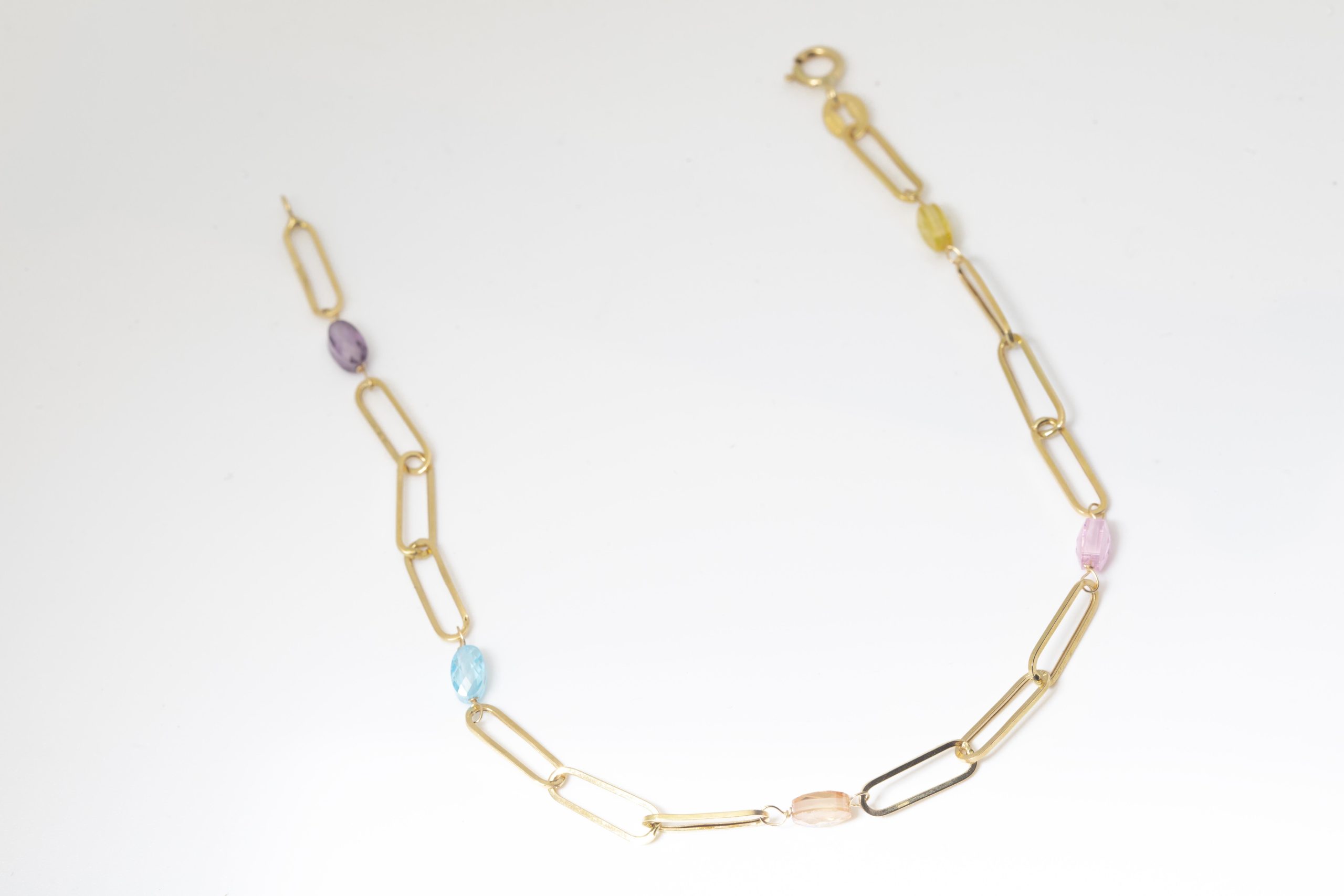 Pulsera con cristales