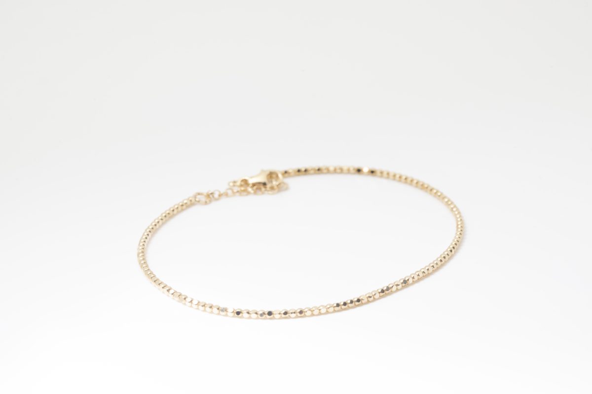 Pulsera rígida en oro amarillo