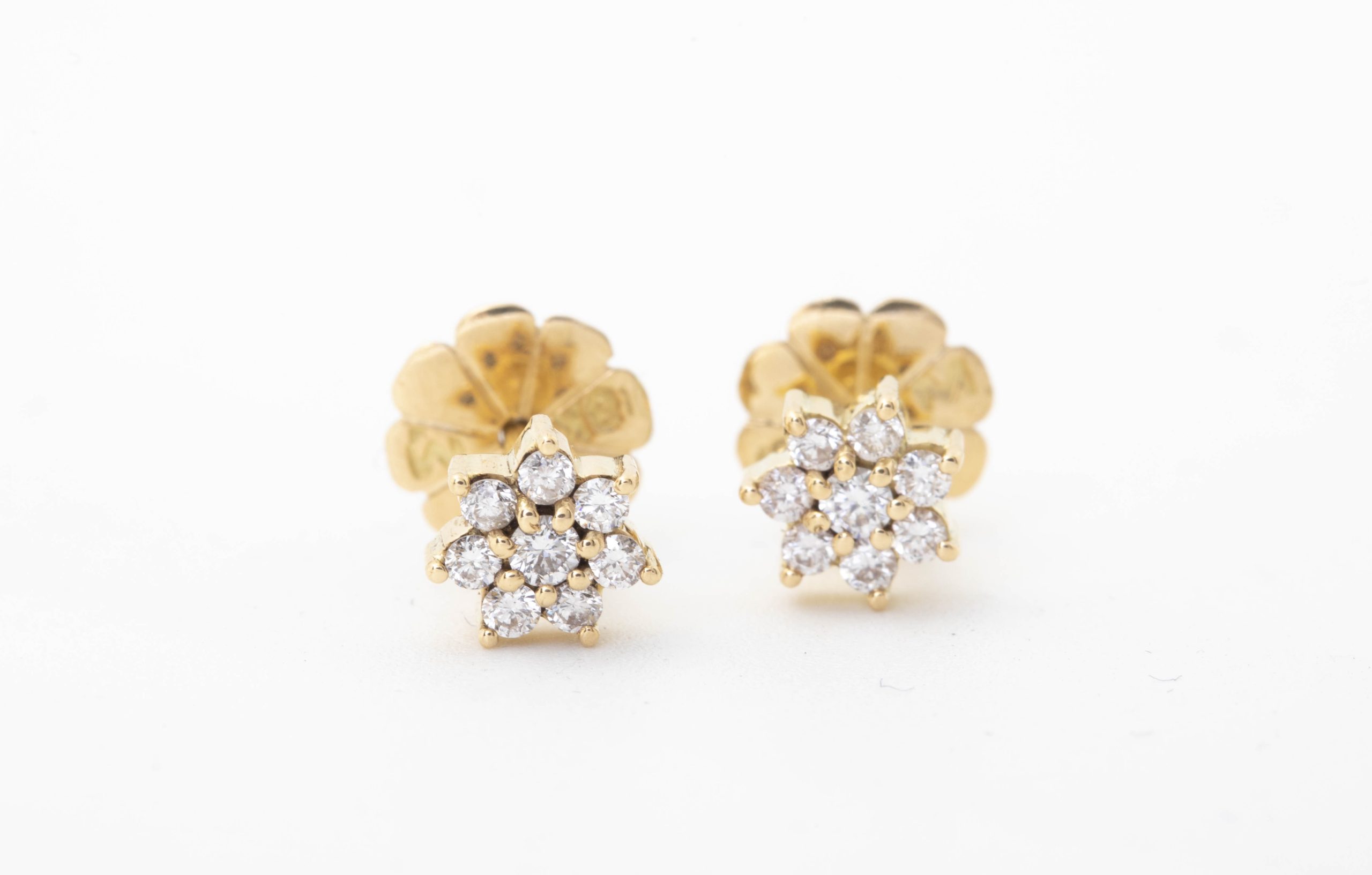 Rosetas chicas con diamantes