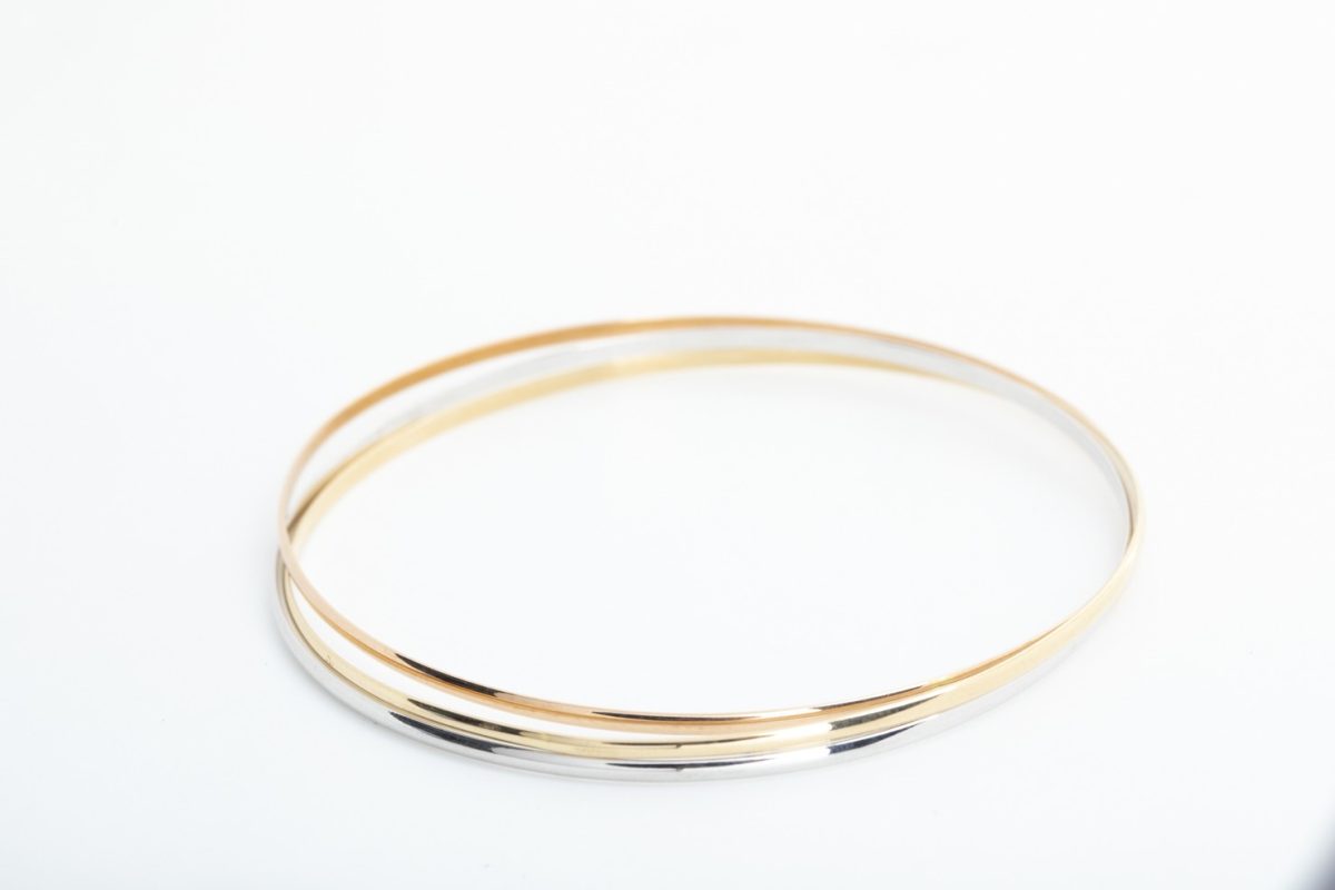 Pulsera aro de 3 colores