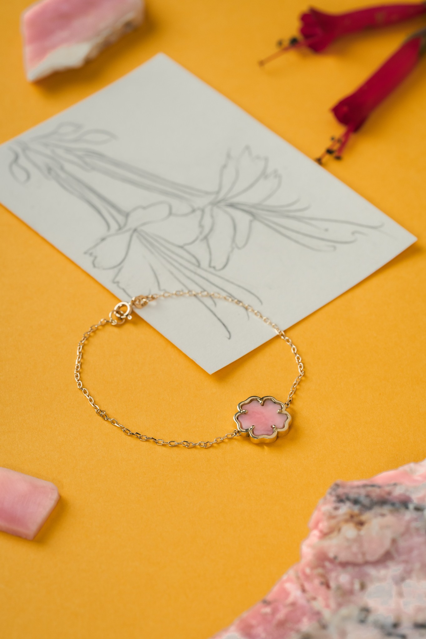 Pulsera Qantu ópalo andino