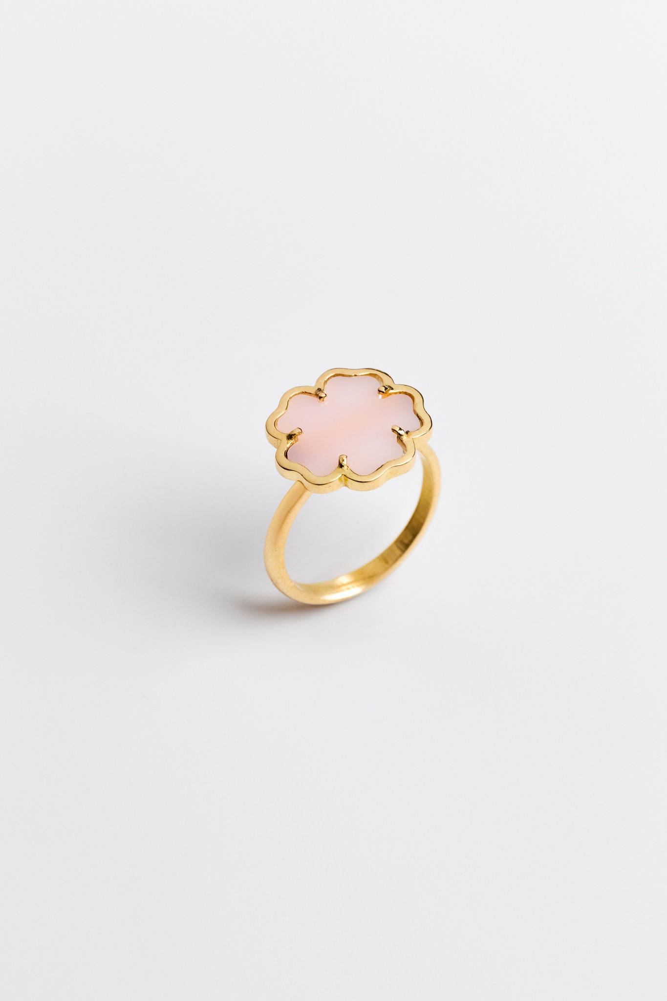 Anillo Qantu ópalo andino