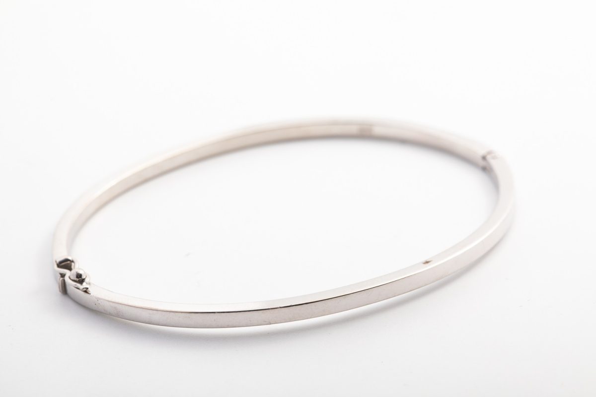 Pulsera en oro blanco