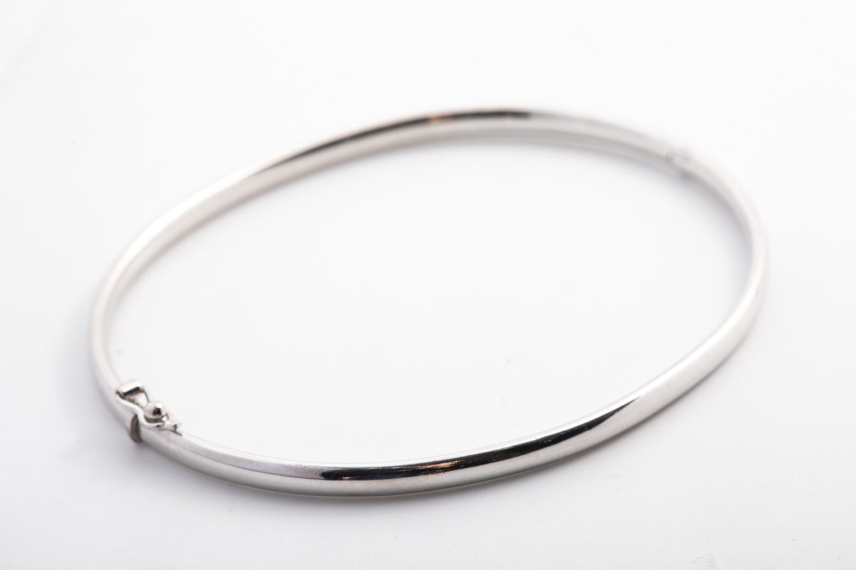 Pulsera en oro blanco