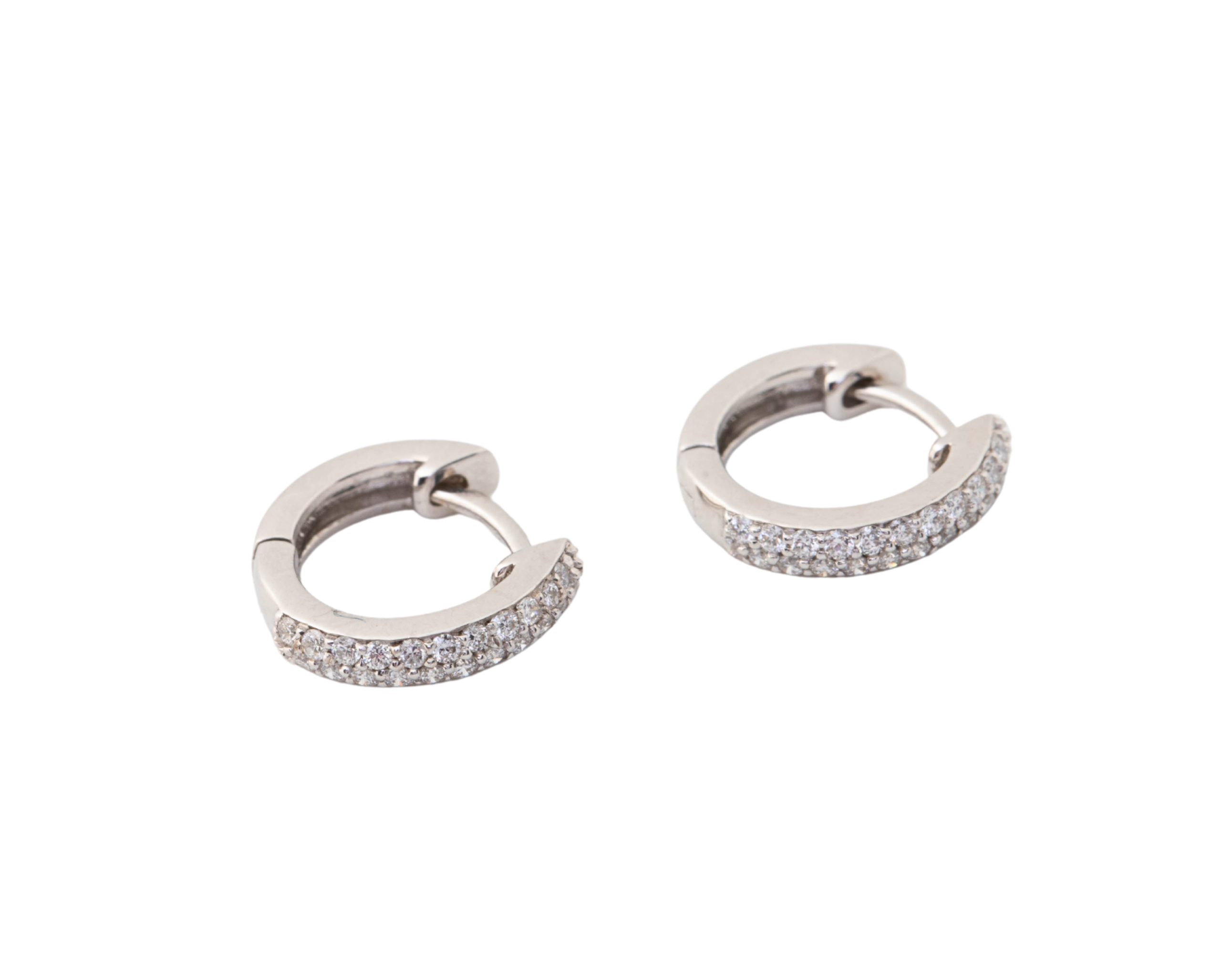 Argollas con diamantes