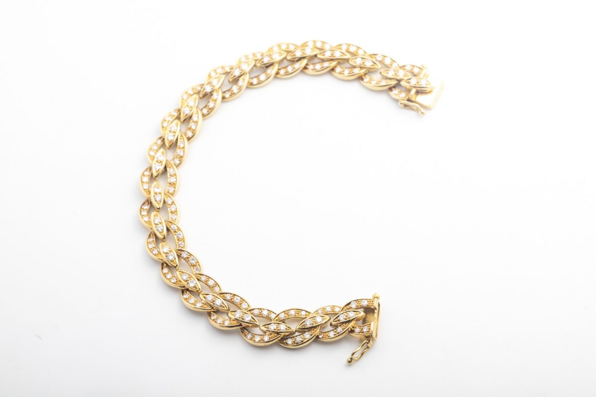 Pulsera con brillantes