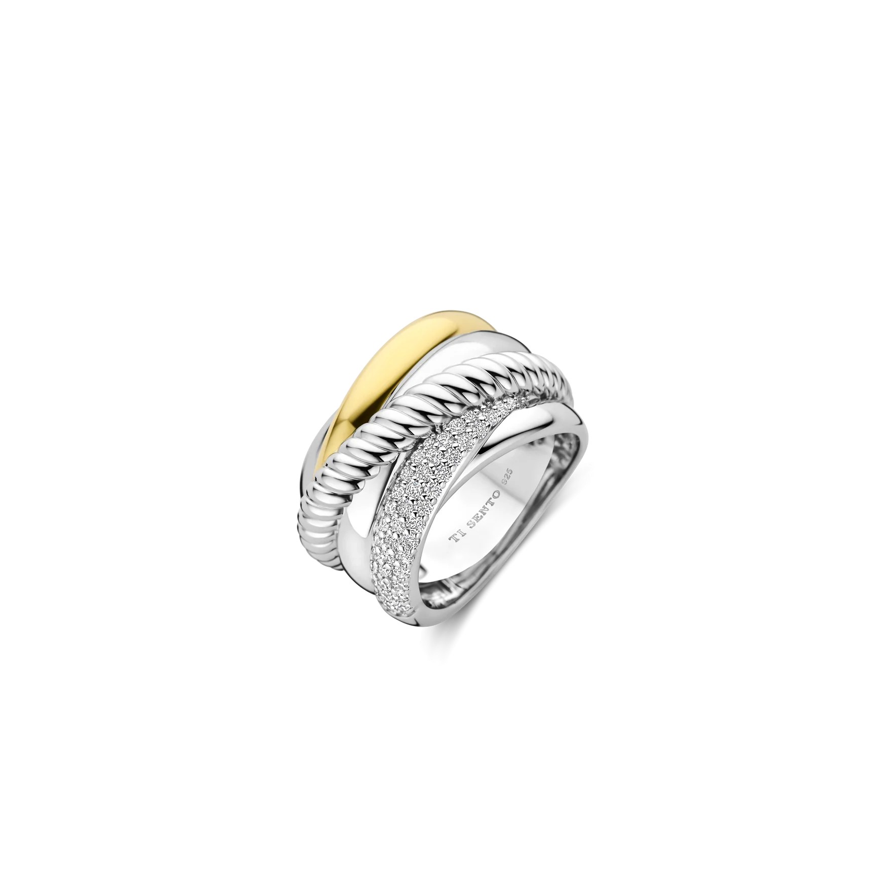 Ti Sento - Bold Structure Ring - L model