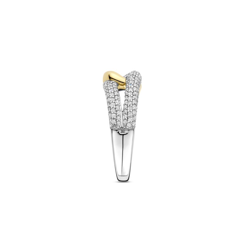 Ti Sento - Zirconia Connected Ring