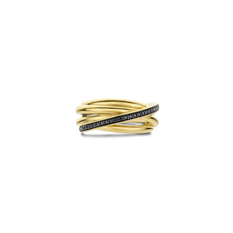 Ti Sento - Zirconia Crossover Ring - M model