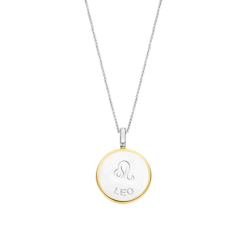 Ti Sento - Zodiac Necklace with pendant - Leo