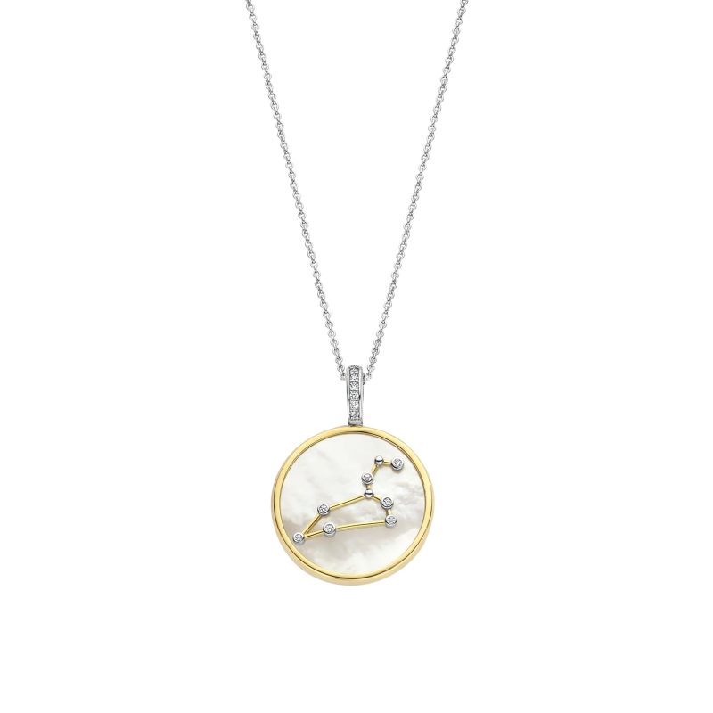 Ti Sento - Zodiac Necklace with pendant - Leo