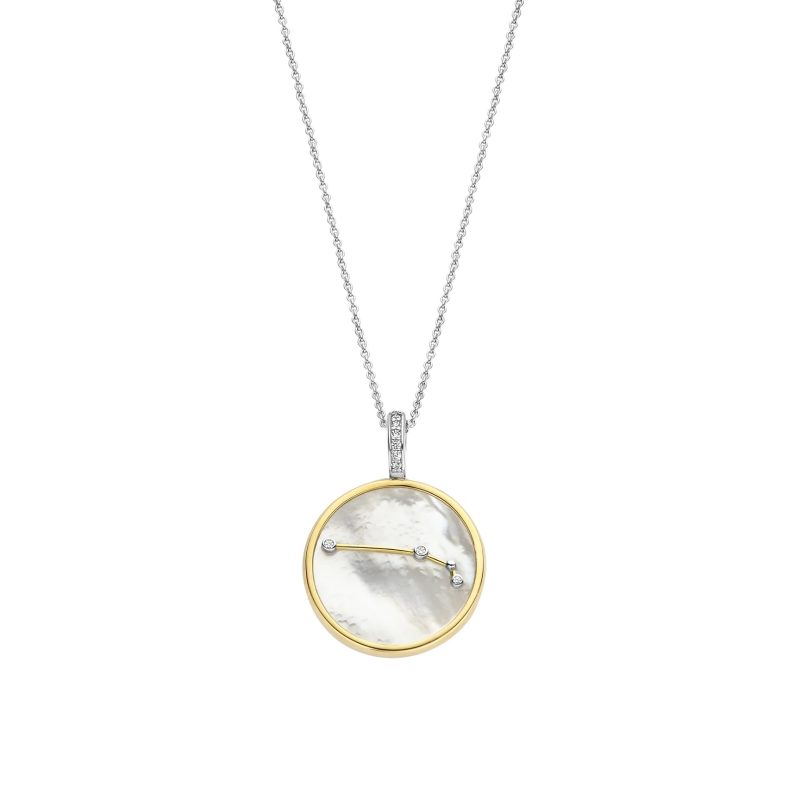 Ti Sento - Zodiac Necklace with pendant - Aries