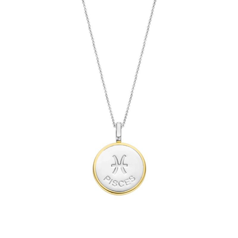 Ti Sento - Zodiac Necklace with pendant - Pisces