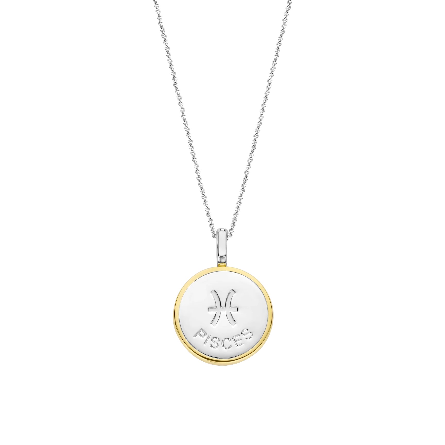 Ti Sento - Zodiac Necklace with pendant - Pisces