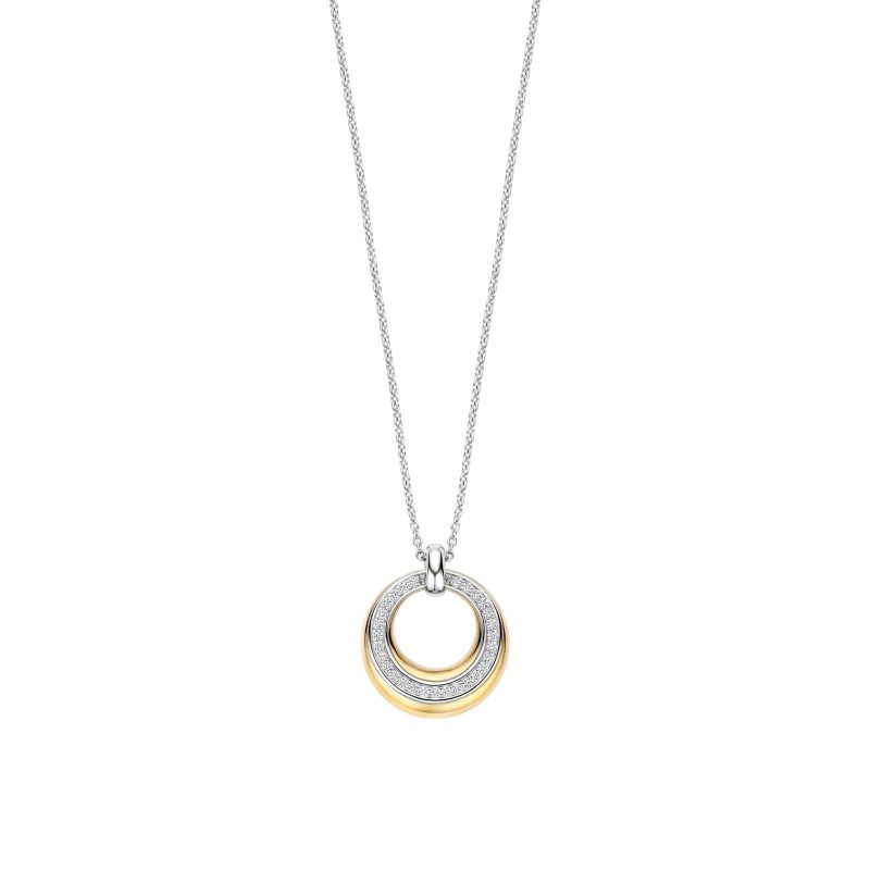 Ti Sento - Layered Zirconia Necklace