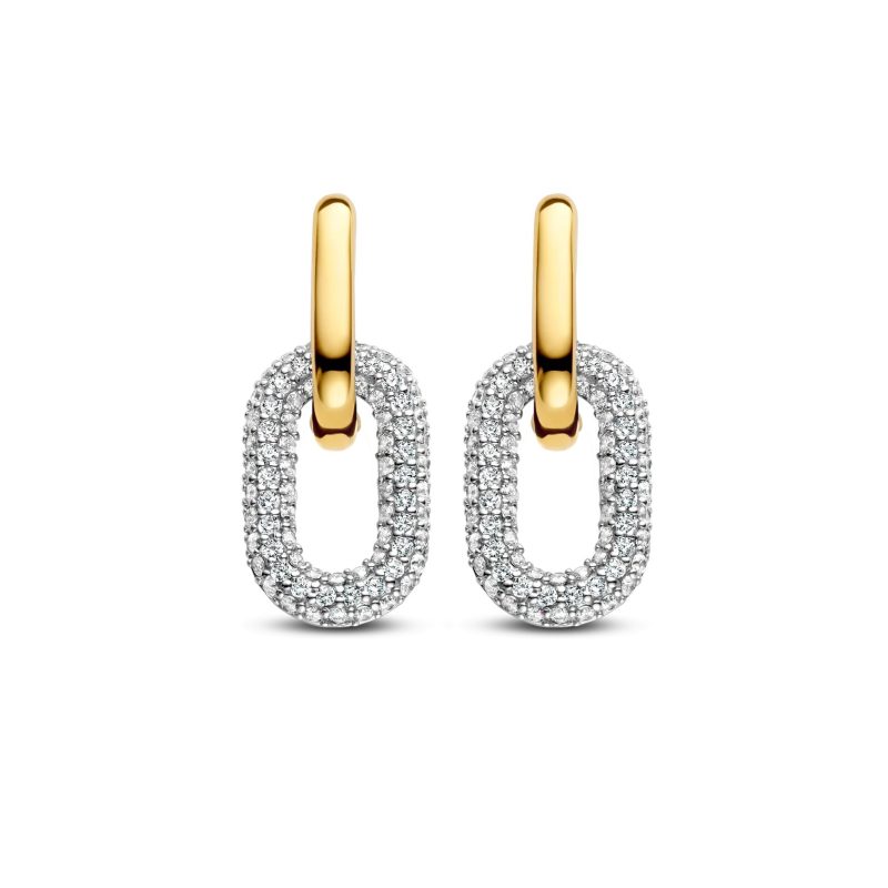 Ti Sento - Signature Open Zirconia Hoops