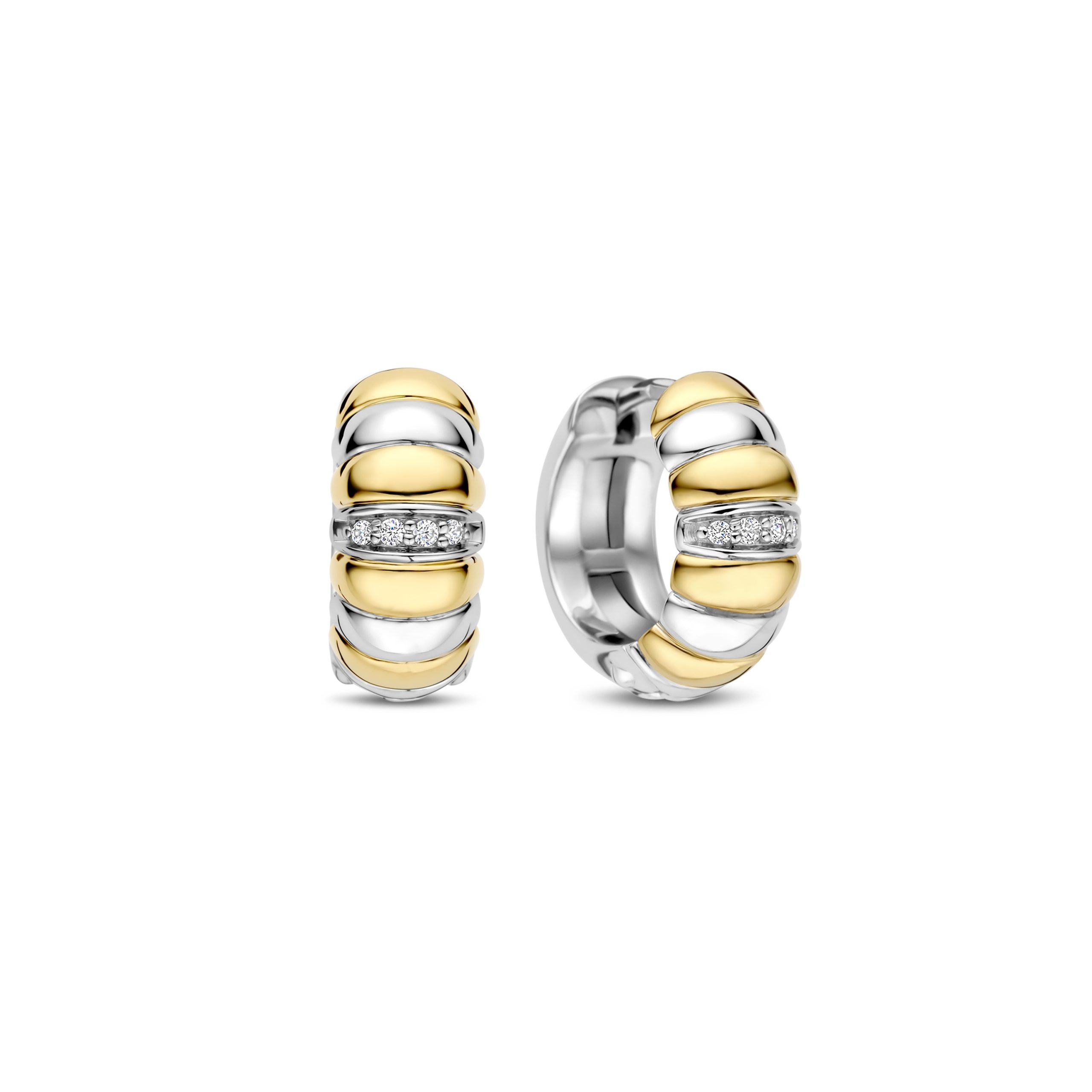 Ti Sento - Vintage Bicolor Hoops