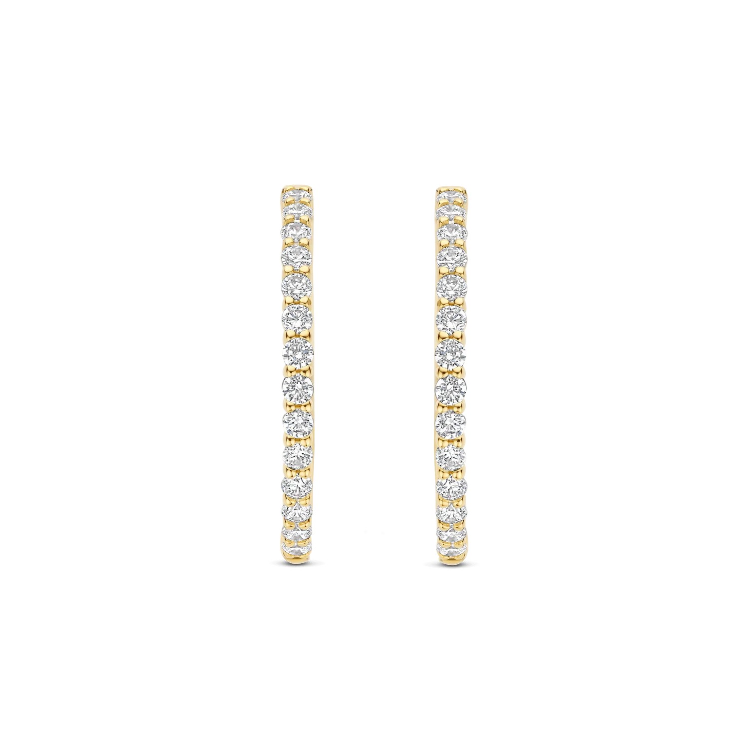Ti Sento - Tennis Oversized Hoops 25,5mm