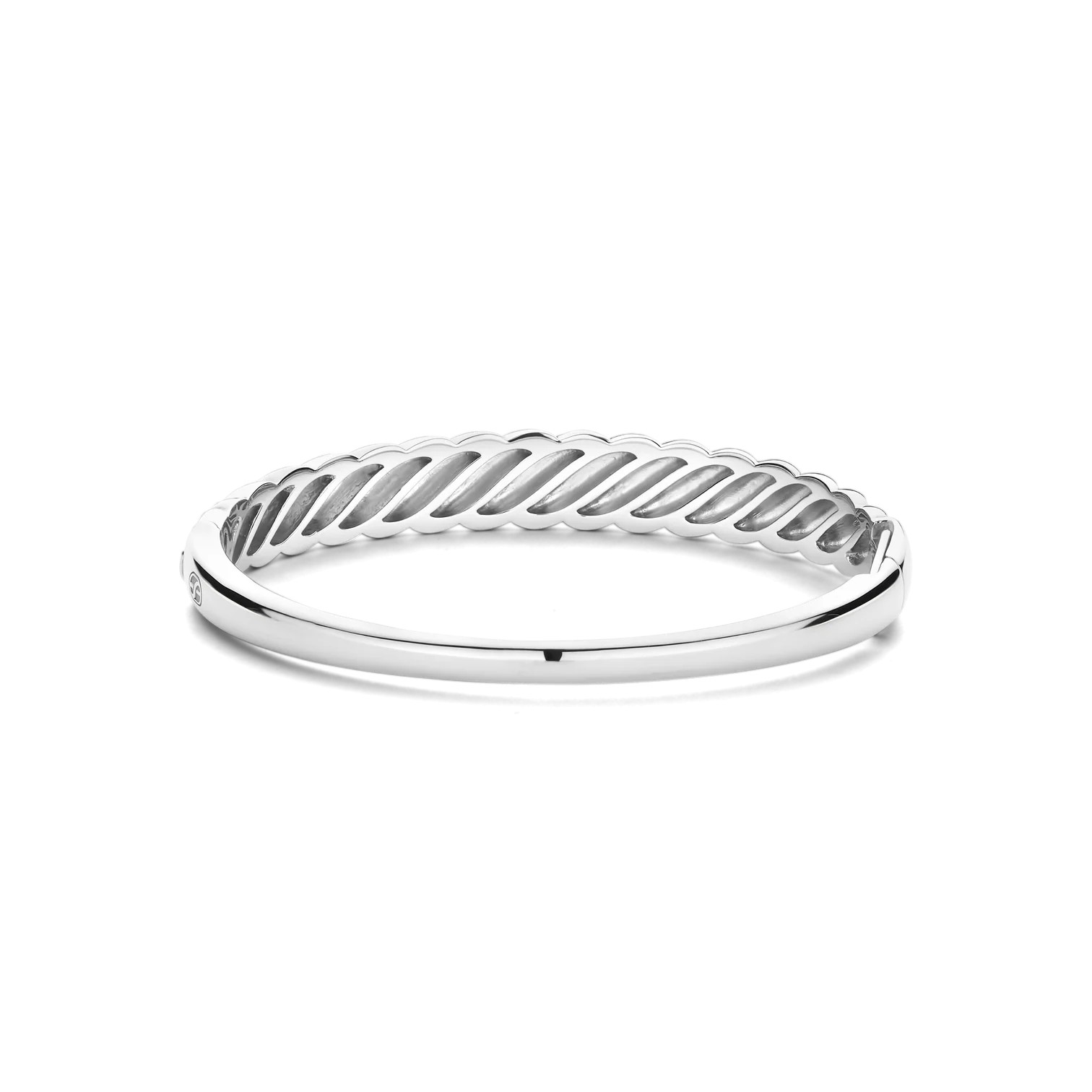 Ti Sento - Twisted Bicolor Bangle