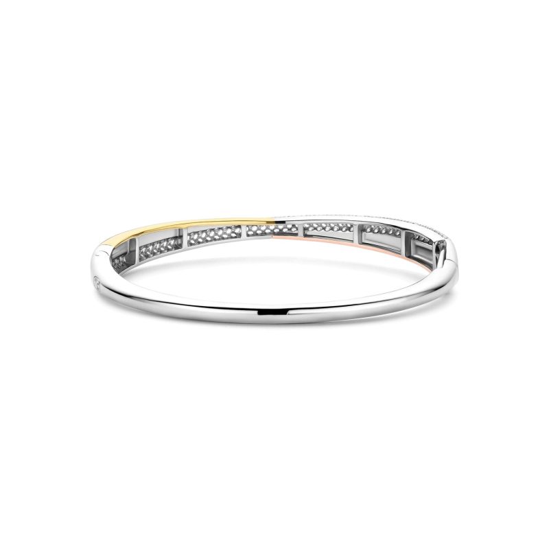 Ti Sento - Zirconia Crossover Bangle