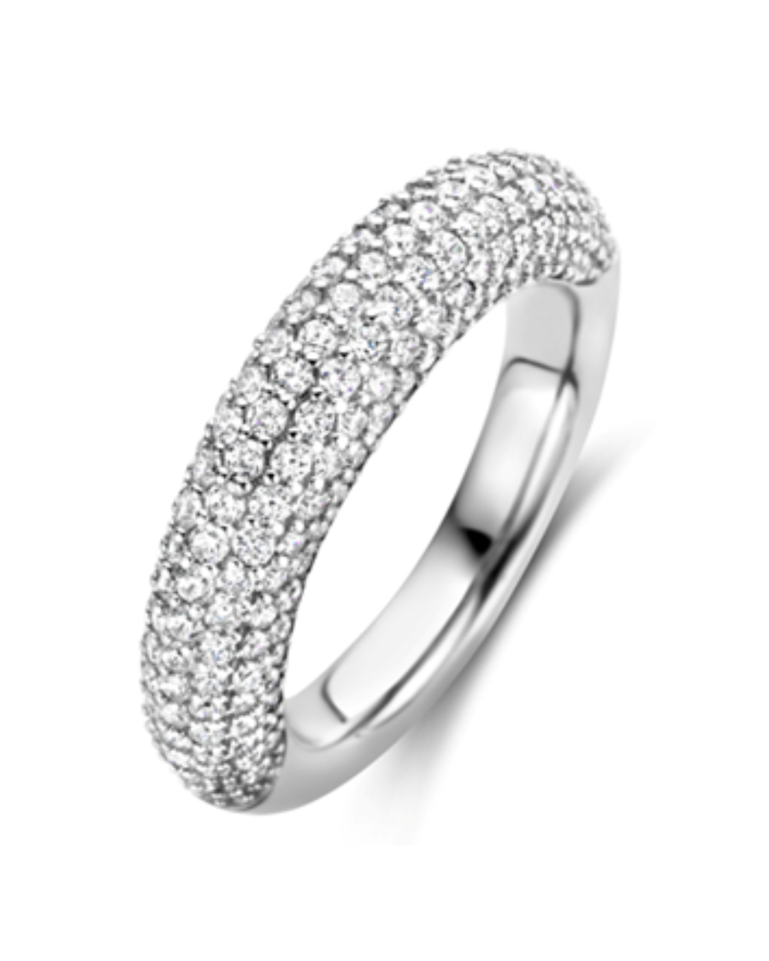 Ti Sento -  Stardust Zirconia Ring - S model
