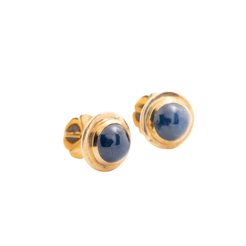Aretes de zafiros
