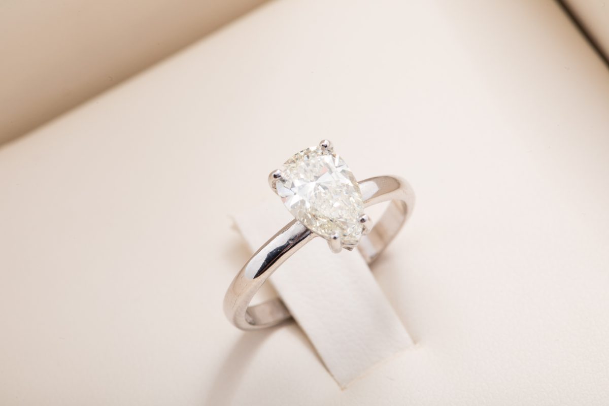 Anillo de compromiso 1.43 ct.