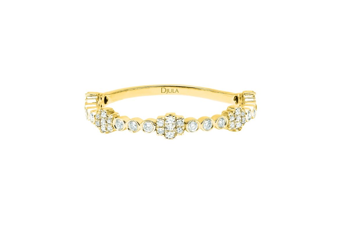Sortija Djula con brillantes