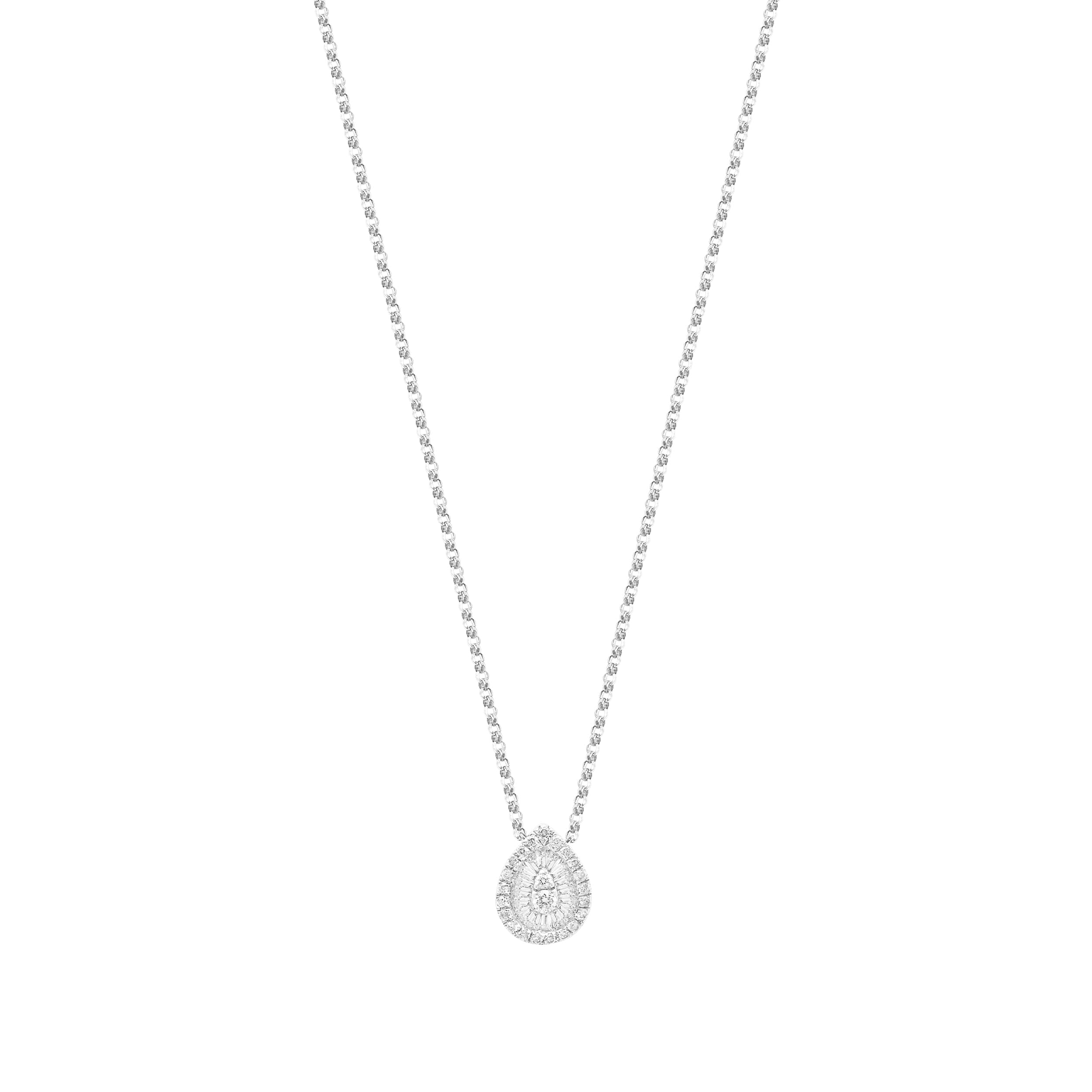 Collar Djula gota de brillantes